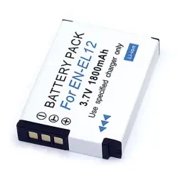 Акумуляторна батарея для фотоаппарата Nikon (EN-EL12) Coolpix A900 3.7V 1800mAh Li-ion