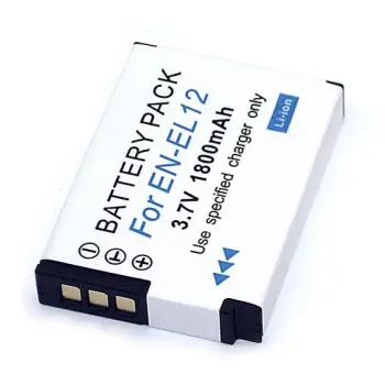 Аккумуляторная батарея для фотоаппарата Nikon (EN-EL12) Coolpix A900 3.7V 1800mAh Li-ion