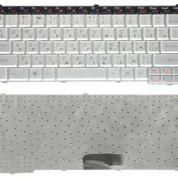 Клавиатура для ноутбука Lenovo Ideapad (U150) Silver, RU