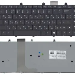 Клавіатура для ноутбука MSI (GE60, GE70) с подсветкой (Light), Black, (No Frame) RU