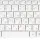 Клавіатура для ноутбука Samsung (NF110) White, RU 2