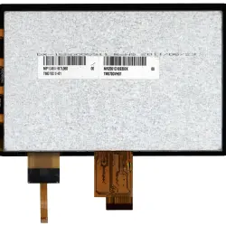 Матриця для планшета 7", Normal (стандарт), 60 pin (снизу по центру), 1024x600, Светодиодная (LED),  с тач скрином, без креплений, глянцевая, Tianma (AVIC), TM070DVH01 WT