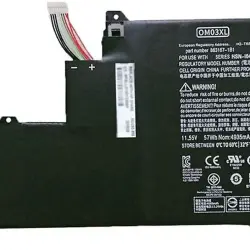 Аккумуляторная батарея для ноутбука HP OM03XL EliteBook 1030 G2 Type B 11.55V Black 4935mAh OEM