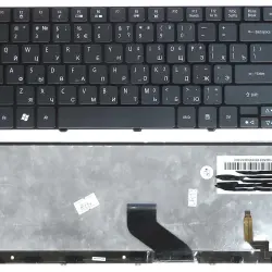 Клавіатура для ноутбука Acer Aspire 3410, 3810, 3820, 4230, 4240, 4250, 4410, 4530, 4540, 4551, 4553, 4560, 4625, 4736, 4740, 4741, 4810, 4820 серии, eMachines D440, D442, D528, D640, D730, Packard Bell EasyNote NM85, NM87 серии.