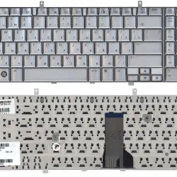 Клавіатура для ноутбука HP Pavilion (HDX16), Silver, RU