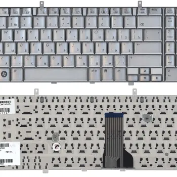 Клавиатура для ноутбука HP Pavilion (HDX16), Silver, RU