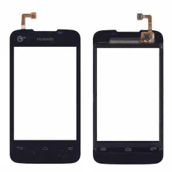 Тачскрін (Сенсорне скло) для Huawei Ascend Y200 чорний