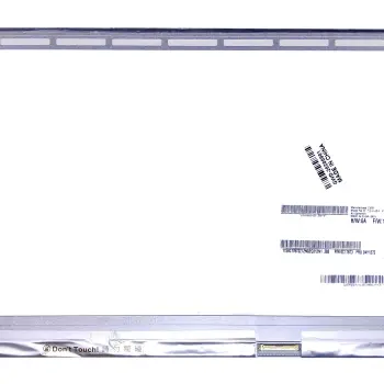 Матриця для ноутбука 15,6", Slim (тонкая), 40 pin (знизу справа), 1366x768, Светодиодная (LED), крепления сверху\снизу, Глянцевая, AU Optronics (AUO), B156XW04 v.6
