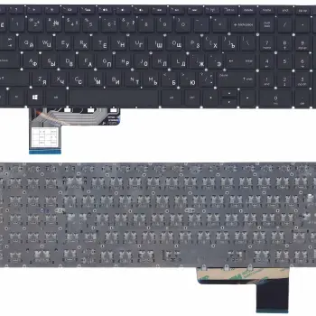 Клавиатура для ноутбука HP Pavilion (m6-k088) с подсветкой (Light), Black, (No Frame) RU