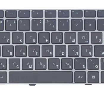 Клавиатура для HP ProBook (4330S, 4331s, 4430s, 4431s, 4435s, 4436s) Black, (Gray Frame), RU