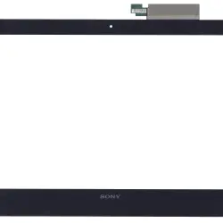 Тачскрін (Сенсорне скло) для ноутбука Sony Vaio SVT14 чорний. FS-5514I01J05, 69.14I01.T01, 5C4F9DL000S06Z, 30250475800000, l141FGT01.0