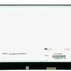 13,3", Slim (тонкая), 40 pin (знизу справа), 1366x768, Светодиодная (LED), крепления справа\слева, матовая, Samsung, LTN133AT28