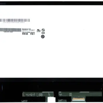 Матрица для планшета 11.6", Slim (тонкая), 30 pin (снизу справа), 1366x768, Светодиодная (LED), без крепления, глянцевая, AU Optronics (AUO), B116XAN02.0