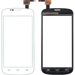 Тачскрін (Сенсорне скло) для смартфону ZTE V829 білий