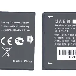 Акумуляторна батарея для смартфону Alcatel CAB31P0000C1 One Touch 903 3.7V Black 1300mAh 4.81Wh