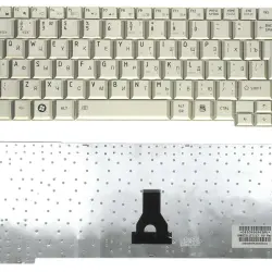 Клавиатура Toshiba Portege (R500, R502, R501, R510, R600, R601, A600 ,A602, A603, R603, A605)  Silver, RU (вертикальный энтер)