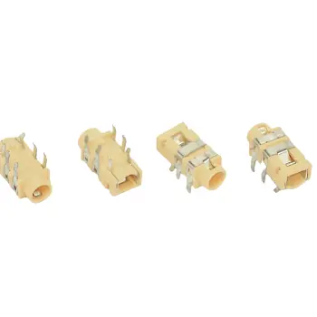 Разъем для ноутбука Audio Dock Connector 6 pin PJ-321C (Yellow)
