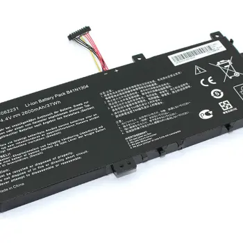 Аккумуляторная батарея для ноутбука Asus B41N1304 Asus VivoBook V451 14.4V Black 2600mAh OEM