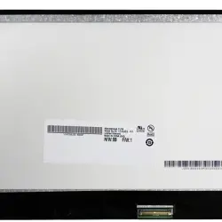 Матриця для ноутбука 11,6", Slim (тонкая), 40 pin (знизу справа), 1366x768, Светодиодная (LED), крепления сверху/снизу, глянцевая, AU Optronics (AUO), B116XW03 V.2