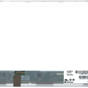 Матриця для ноутбука 15,6", Normal (стандарт), 30 pin eDP (знизу зліва), 1366x768, Светодиодная (LED), без крепления, глянцевая, LG-Philips (LG), LP156WH4(TP)(A1)