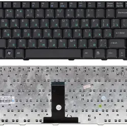 Клавіатура Asus (F80) Black, RU