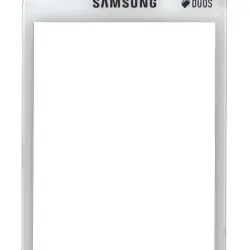 Тачскрін (Сенсорне скло) для смартфону Samsung Galaxy S Duos S7562 білий