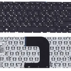 Клавіатура для ноутбука HP Pavilion (14-AC), Black, (No Frame) RU