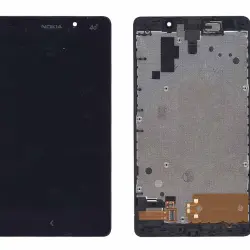 Матриця с тачскріном (модуль) для Nokia XL Dual sim RM-1030 с рамкой чорний