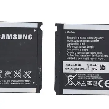 Оригинальная аккумуляторная батарея для смартфона Samsung AB394635CE P720 3.7V Silver 1000mAhr 3.7Wh
