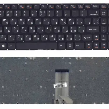 Клавіатура для ноутбука Lenovo IdeaPad (B5400, M5400) Black, (No Frame), RU