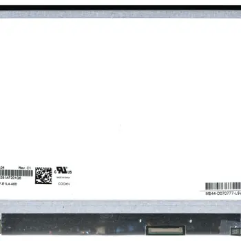 Матриця для ноутбука 11,6", Slim (тонкая), 40 pin (знизу справа), 1366x768, Светодиодная (LED), крепления слева\справа, глянцевая, Chi Mei (CMO), N116B6-L04