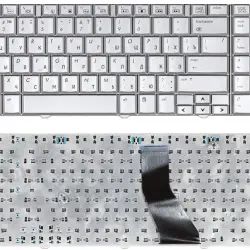 Клавіатура для ноутбука HP Pavilion (G70) Silver, RU