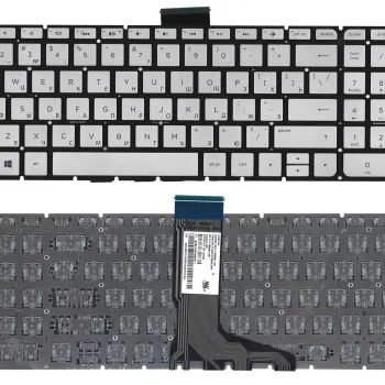 Клавіатура для ноутбука HP Envy X360 (15-W) Silver с подсветкой (Light), (No Frame) RU