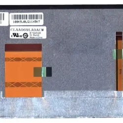 Матриця для планшета 6,95", Normal (стандарт), 60 pin (по центру слева), 800x480, Светодиодная (LED), без креплений, матовая, Chunghwa (CPT). Матриця класса А+ (без битых пикселей)