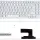Клавіатура для ноутбука Sony Vaio (VPC-EH, VPCEH) White, (White Frame) RU 1
