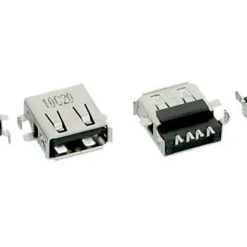 Роз'єм для ноутбука USB №33. Роз'єм USB Type A, нанесена маркировка 10С20