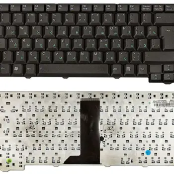 Клавіатура для ноутбука Asus (F3, X53) Black, RU