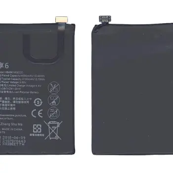 Аккумуляторная батарея для смартфона Huawei HB496183ECC Enjoy 6 3.82V Black 4100mAh 15.66Wh