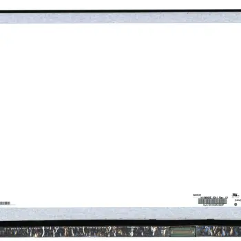 Матриця для ноутбука 15,6", Slim (тонкая), 30 pin eDp (знизу справа), 1366x768 (HD), Светодиодная (LED), крепления сверху\снизу, глянцевая, CMO-Innolux, N156BGE-EA1