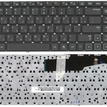 Клавиатура для ноутбука Samsung (NP300E7A, NP305E7A, 300E7A, 305E7A, NP300V7A, NP305V7A, 300V7A) Black RU