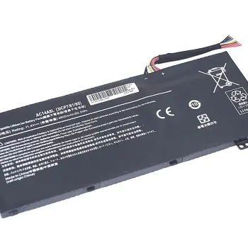 Акумуляторна батарея для ноутбука Acer AC14A8L Aspire VN7 11.4V Black 4605mAh OEM
