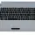 Клавиатура для ноутбука Samsung (Q530) Black, (Silver TopCase), RU 1