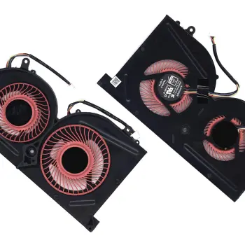 Вентилятор для ноутбука MSI GS63 GPU двойной 5V 0.5A 4+4-pin A-Power