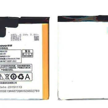 Аккумуляторная батарея для смартфона Lenovo BL220 S850 3.8V White 2150mAh 8.17Wh