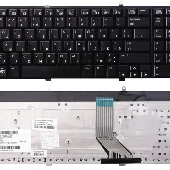Клавиатура для ноутбука HP Pavilion (DV7-2000) Black, RU