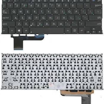 Клавиатура для ноутбука Asus VivoBook (X201E, S201, S201E, X201) Black, (No Frame), RU