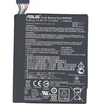 Акумуляторна батарея для планшета Acer B11P1405 MeMO Pad 7 ME70C 3.7V Black 3090mAh Orig