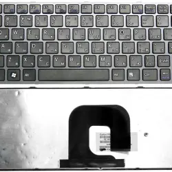 Клавиатура для ноутбука Sony Vaio (VPC-YA, VPC-YB) Black, (Gray Frame), RU