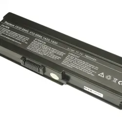Посилена акумуляторна батарея для ноутбука Dell WW116 Inspiron 1420 11.1V Black 6600mAh OEM