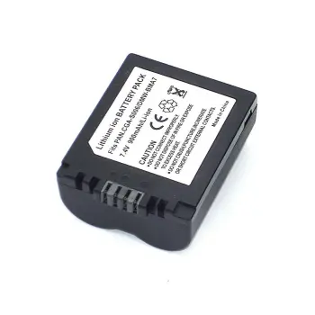 Акумуляторна батарея для фотоаппарата Panasonic (CGA-S006) Lumix DMC-F2 7.4V 1200mAh Li-ion